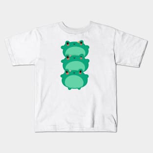 Mochi Frog Tower Kids T-Shirt